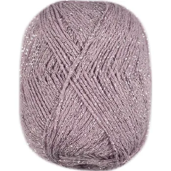 Příze Borgo de Pazzi Amore Drago 12 Fialová (Recyklovaná příze Amore Drago 12 Lilla)