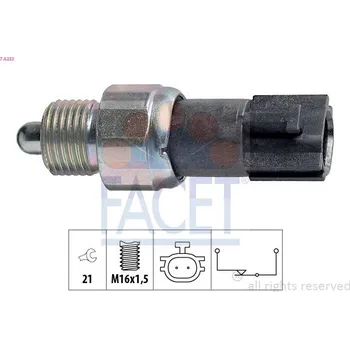 Auto-moto Spínač, světlo zpátečky FACET 7.6232