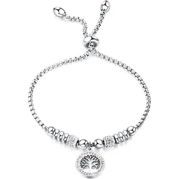 Náramek Dámský náramek z chirurgické oceli BLOSSOM