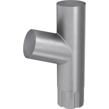 okap BRYZA Odbočka svodu pozinkovaná Ø 90 mm, Přírodní pozink