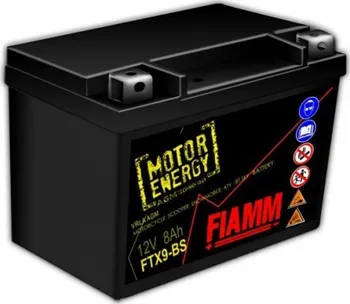 Motobaterie FIAMM FTX9-BS 12V 8Ah 110A