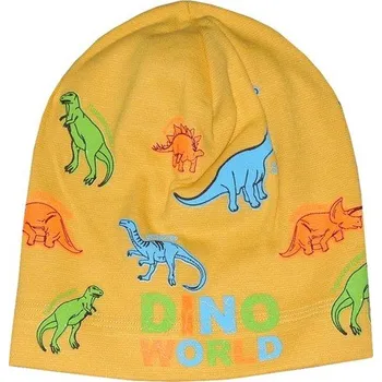 Čepice Chlapecká jarní čepice - Dinosauři, (1923-2), vel. 3-8 let