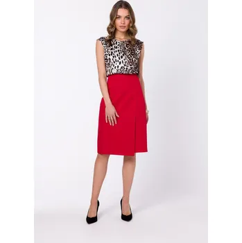 Dámská sukně Elegantní sukně Stylove S343 červená EU velikost: L