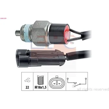 Autoelektrika Spínač, světlo zpátečky EPS 1.860.239