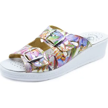 Dámské pantofle Dámské zdravotní pantofle MEDILINE 703 Amaranta vel. 40