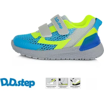 Dětská treková obuv D.D.Step D.D. step chlapecké tenisky F061-373AM Barva: šedá, Velikost: 24