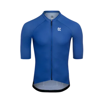 Cyklistické oblečení Kalas Pánský cyklistický dres PASSION Z3 | Dres CARBON | cobalt blue Kalas velikost: 4 (L)