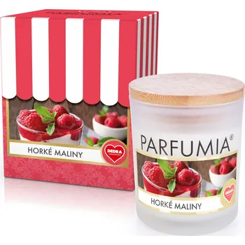 Svíčka Sójová vonná EKO svíce PARFUMIA®, HORKÉ MALINY