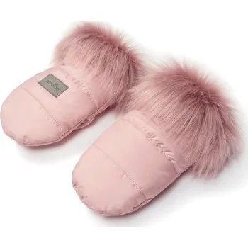 Rukavice na kočárek Jasmine Růžové