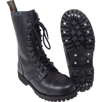 Těžké boty Boty 10-dírkové Pure Trash ČERNÉ 13 - Není skladem