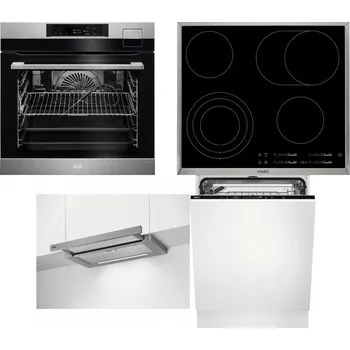 Set domácích spotřebičů AEG BSK792380M + AEG Mastery DirectTouch HK654070XB + AEG DPE5660M + AEG FSK73607Z