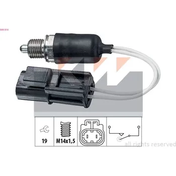 Spínač, světlo zpátečky KW 560 314