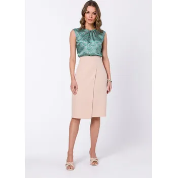 Dámská sukně Elegantní sukně Stylove S343 béžová EU velikost: S