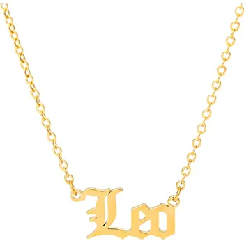 Náhrdelník Dámský náhrdelník z chirurgické oceli ZODIAC Znamení: Lev (Leo)