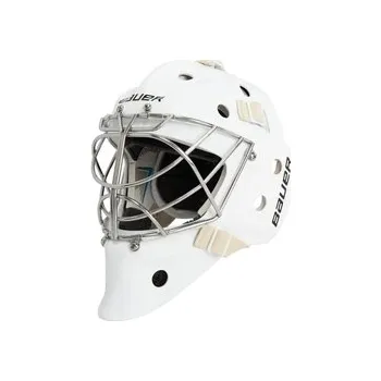 Sada vybavení pro hokejového brankáře Maska Bauer 940 SR Cat Eye Non-Certified, Velikost SR S (53 - 56 cm), Barva Bílá