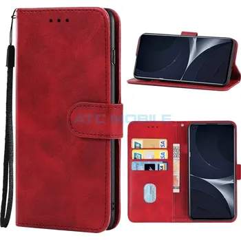 Pouzdro na mobilní telefon Pouzdro Book Realme 9i (RMX3491) otevírací červené a zpět 18 Kč s ATC Clubem