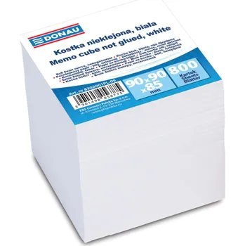 Donau 8302001PL-09 papírové bločky v kostce 90 x 90 x 85 mm Samolepící bloček Donau 8302001PL-09 papírové bločky v kostce 90 x 90 x 85 mm