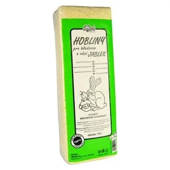 Podestýlka pro hlodavce Hobliny s vůní jablko LIMARA 15l