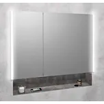 Sapho INTEGRA zápustná galerka s LED osvětlením, 95x70cm