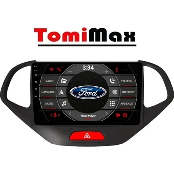 Autorádio TomiMax Ford KA Android 14 autorádio s WIFI, GPS, USB, BT HW výbava: 4 Core 2GB+32GB LOW - Model auta: Ford KA 2019+, Velikost obrazovky: Dotyková obrazovka: 9"