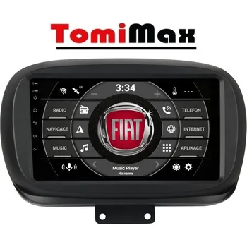 Autorádio TomiMax Fiat 500X Android 14 autorádio s WIFI, GPS, USB, BT HW výbava: !!!AKCE!!! 8 Core 4GB+64GB LOW, Velikost obrazovky: Dotyková obrazovka: 9"