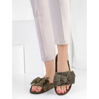 Dámské pantofle DoAndBe Třpytivé pantofle 323-1GR Velikost: 41