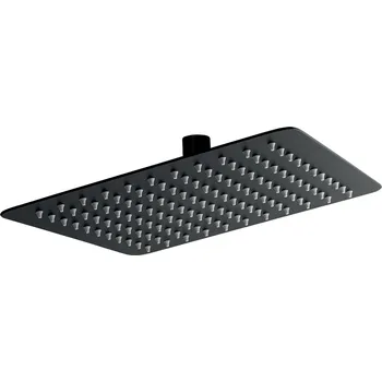 Vodovodní baterie NOVASERVIS Pevná sprcha 250 x 250 mm ECO, černá RUP/251,5