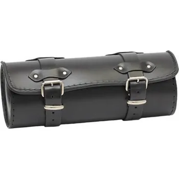 Zavazadlo na motocykl Kožená moto rolka chopper