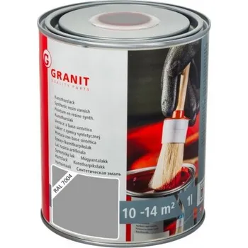 Autolak Lak Ral 7004 Výstražná šedá 1l žula wilckens 26002