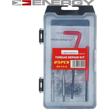 Autodílna Sada na opravu stržených závitů M5 ENERGY NE00794