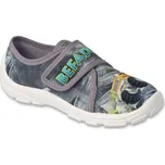 Chlapecké bačkory Befado 974X508 - šedá, truck Velikost: 25