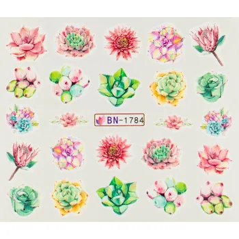 Lak na nehty BIO NAILS Vodolepka BN-1784 květy