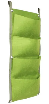 Květináč Merco Vertical Grow Bag 4 66 x 30 cm zelený
