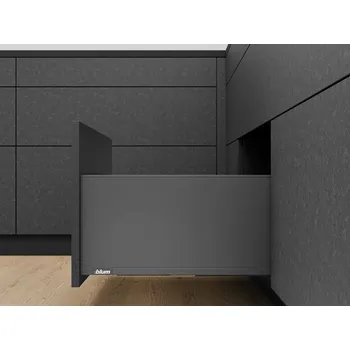 Nábytkové kování BLUM Bočnice LEGRABOX PURE "F" orion šedá L+P Jmenovitá délka [mm]: 550