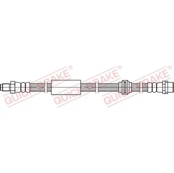 Brzdová hadice Brzdová hadice QUICK BRAKE 32.418