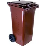PROTECO popelnice 120 L plastová BIO s kolečky