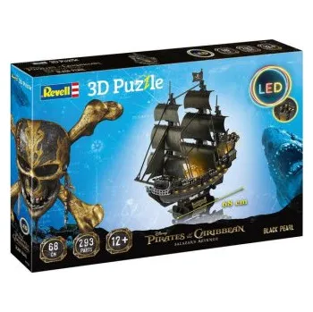 3D puzzle 3D Puzzle Revell 00155 - Black Pearl (LED Edition)