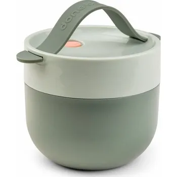 DONE BY DEER miska na oběd TO GO Zelená