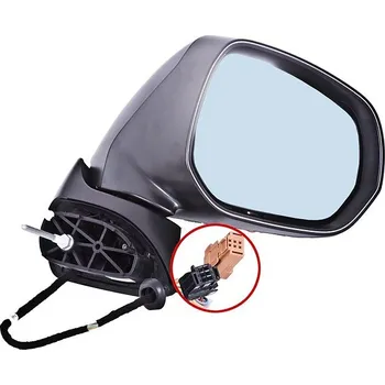 Auto zrcátko ACI zrcátko pro PEUGEOT 3008, 09- el. sklopné s blikačem pro lak P