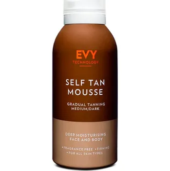 Tělový krém EVY Self Tan Mousse Medium/Dark 150 ml