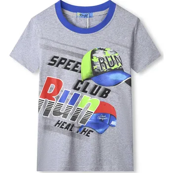 Chlapecké tričko Chlapecké tričko - KUGO TM9210, šedá Barva: Šedá, Velikost: 146