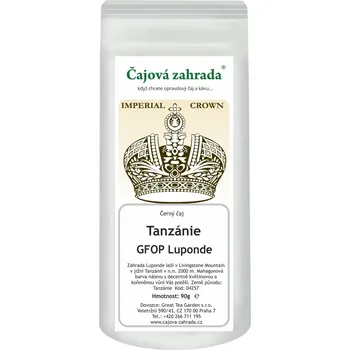 Čaj Čajová zahrada Tanzánie GFOP Luponde - černý čaj Varianta: černý čaj 500g