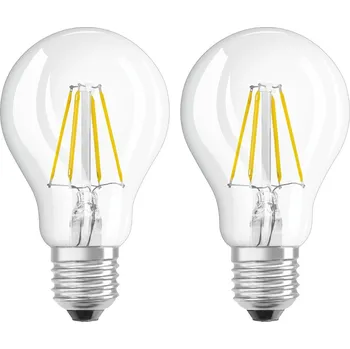 Žárovka 2Pak LED žárovka E27 A60 6,5W = 60W 806lm 2700K Warm 300° Filament OSRAM STAR