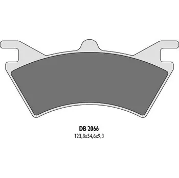 Brzdová destička DELTA BRAKING brzdové destičky KH313 POLARIS 6X6 - nahrazuje DB2066QD-D a DB2066MX-D (DELTA BRAKING brzdové destičky KH313 POLARIS 6X6 - nahrazuje DB2066QD-D a DB2066MX-D)