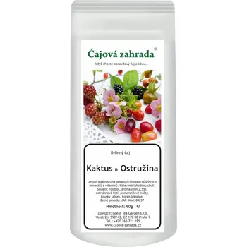 Čaj Čajová zahrada Rooibos Kaktus & Ostružina Varianta: rooibos čaj 1000g