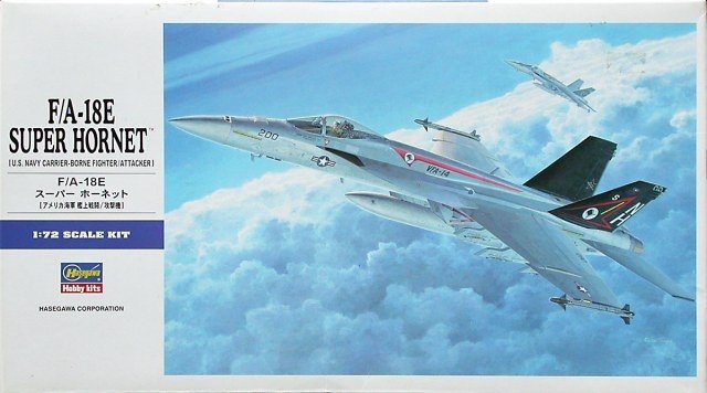 Hasegawa PT39 - 1/48 F/A-18E Super Hornet Modellbausatz