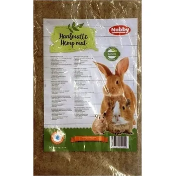 Podestýlka pro hlodavce Podložka do klece konopná Nobby 40x25x1cm