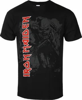 Pánské tričko Rock Off Iron Maiden Hi Contrast Trooper S