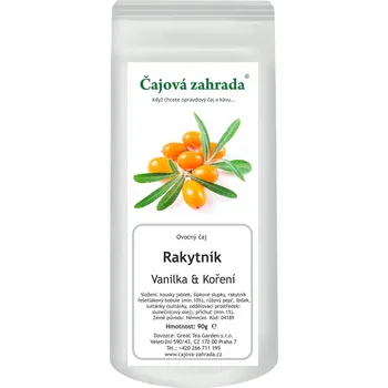 Čaj Čajová zahrada Rakytník & Vanilka & Koření - ovocný čaj Varianta: ovocný čaj 1000g