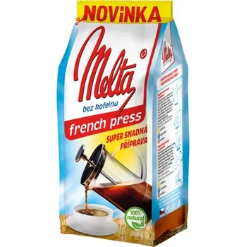 Kávoviny Melta French Press bez kofeinu 300 g Káva Kávoviny Melta French Press bez kofeinu 300 g